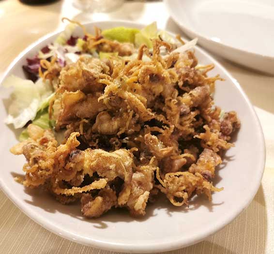 Ristorante da Sabatino frittura di pesce