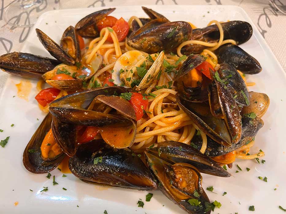 Sabatino spaghetto cozze